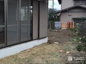ウッドデッキの施工前写真[施工後]