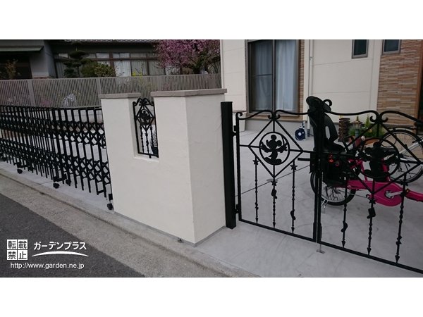 LIXIL フェンス LIXIL ディズニースリムフェンス ミッキーＢ型 410×600mm ブラック - dypamak.org