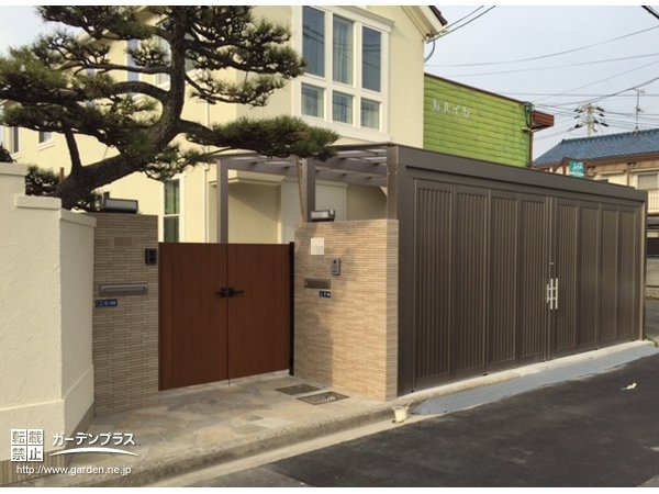 外構施工例一覧 乱形石 和風 見切り 人気順 外構工事のガーデンプラス