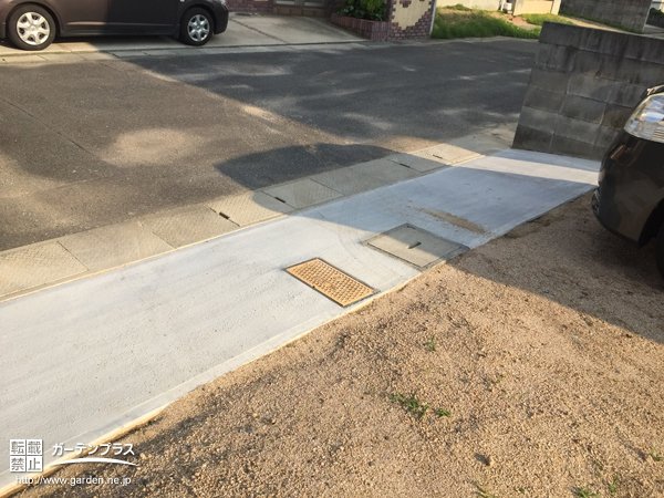 境界 駐車場の外構施工例一覧 外構工事のガーデンプラス