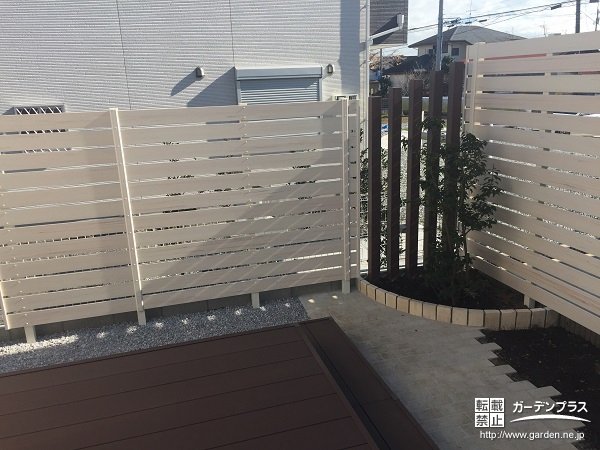 目隠しフェンスの外構施工例一覧 外構工事のガーデンプラス