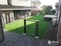 ワンちゃんの飛び出し防止のフェンスと門扉①