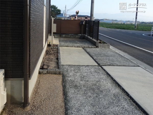 外構施工例一覧 洗い出し 100万円 150万円 外構工事のガーデンプラス