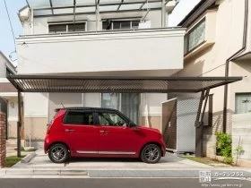 お車を守るカーゲート[施工後]