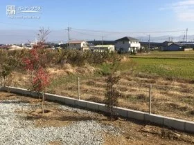 転落防止の外周フェンス[施工後]