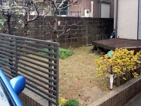 施工前　お庭[施工後]