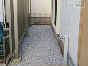 お住まいが明るく見える犬走り[施工後]