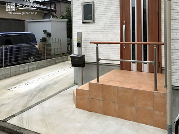 外構施工例一覧 主庭 手すり 50万円まで 外構工事のガーデンプラス 外構施工例一覧 主庭 手すり 50万円まで 外構工事のガーデンプラス
