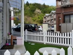 快適な生活空間のテラス周り[施工後]