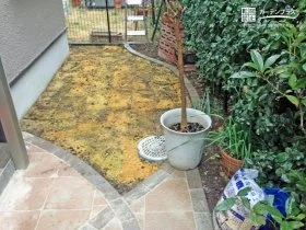 青々とした芝が敷かれた庭が楽しみな高麗芝[施工後]