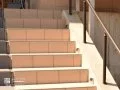 安全に配慮された階段アプローチ