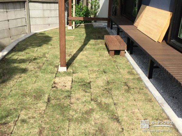 古き良き風景を楽しめる濡れ縁側のお庭がある新築外構工事 No 6157 花壇 菜園 芝生の施工例 外構工事のガーデンプラス