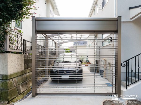 ガレージの外構施工例一覧 外構工事のガーデンプラス