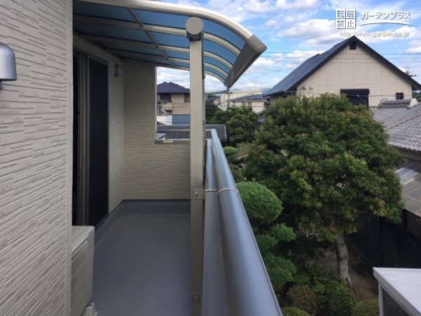外構施工例一覧 バルコニー屋根 50万円まで 外構工事のガーデンプラス