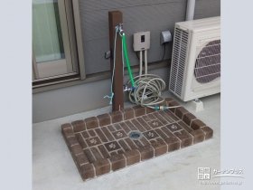 お子様が元気いっぱい遊べる芝のお庭がある 新築外構工事 No 61 ウッドデッキの施工例 外構工事のガーデンプラス