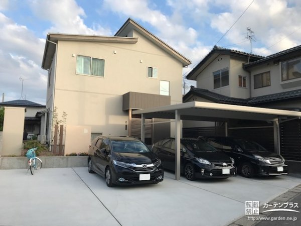 新潟県の外構施工例一覧 土間コンクリート 外構工事のガーデンプラス