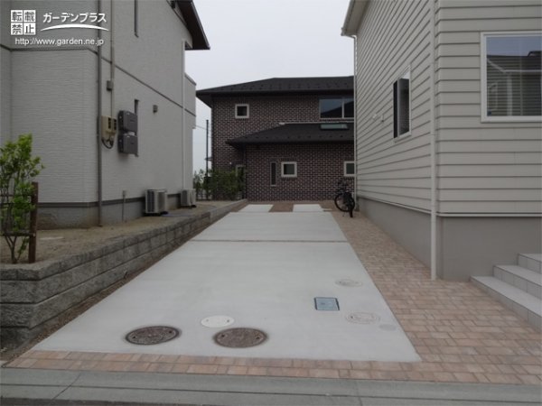 外構施工例一覧 インターロッキング 0万円 250万円 外構工事のガーデンプラス