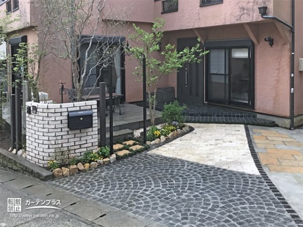 縁石 花壇の外構施工例一覧 外構工事のガーデンプラス
