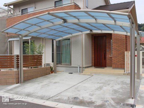 大分県大分市の外構施工例一覧 カーポート 外構工事のガーデンプラス