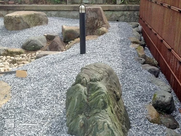庭石のある和庭園のメンテナンスを軽くするお庭のリフォーム工事