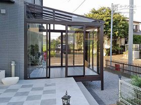テラス囲いの外構施工例一覧 画像表示 外構工事のガーデンプラス