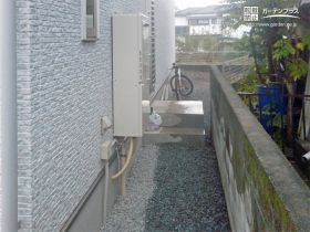 外構施工例一覧 おしゃれな玄関デザイン テラス屋根 勝手口まわり 画像表示 外構工事のガーデンプラス