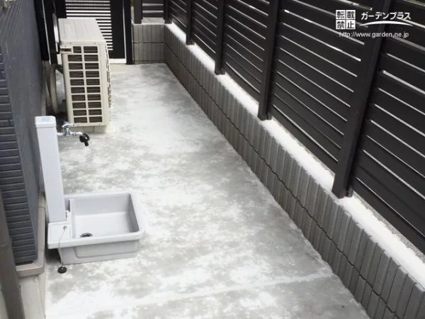 No.7236 雑草のお手入れや雨の日のぬかるみが解消されるガーデンリフォーム[施工後]