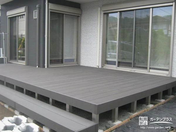 No.0731 ウッドデッキ、テラス屋根設置工事[施工後]