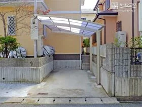 機能美を備えたカーポート[施工後]