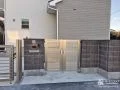 優美なファサードのデザイン門柱
