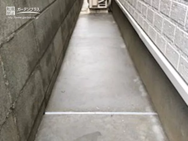 No.7728 お住まいを明るく印象付ける犬走りのリフォーム工事[施工後]