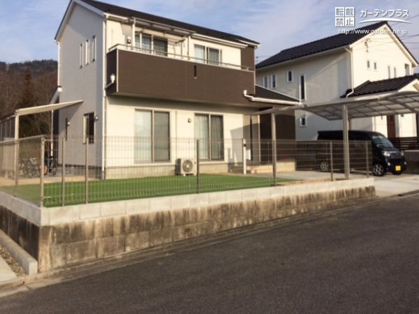 広島県東広島市の外構施工例一覧 カーポート 外構工事のガーデンプラス
