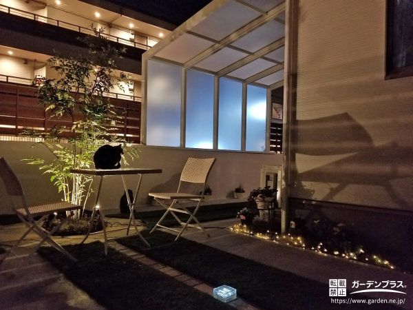 擁壁 照明の外構施工例一覧 外構工事のガーデンプラス