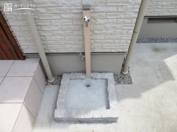 東京都小平市の外構施工例一覧 立水栓 外構工事のガーデンプラス