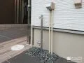 スマートで美しい立水栓