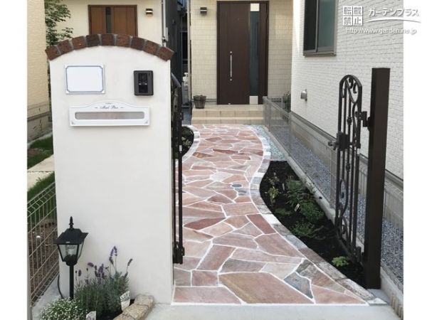 外構施工例一覧 南欧風 100万円 150万円 外構工事のガーデンプラス