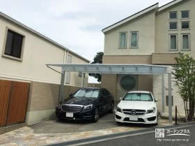 雨の日のお出かけが快適になる駐車スペース[施工後]