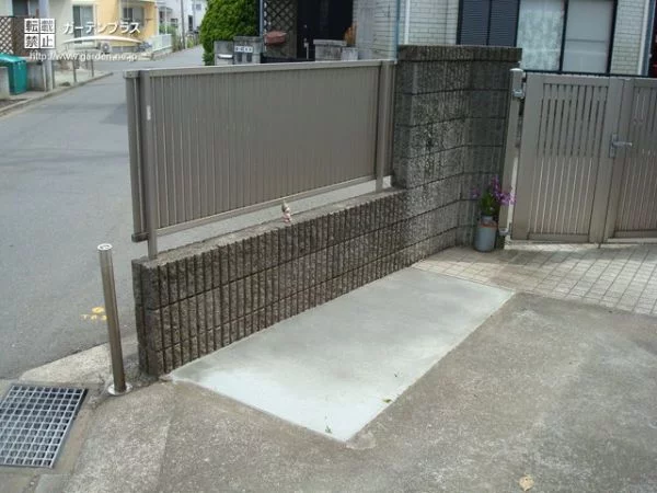 No.8452 土間コンクリートを打設して空間を広々と使う花壇撤去工事[施工後]