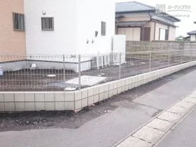 防犯性を高める外周フェンス[施工後]