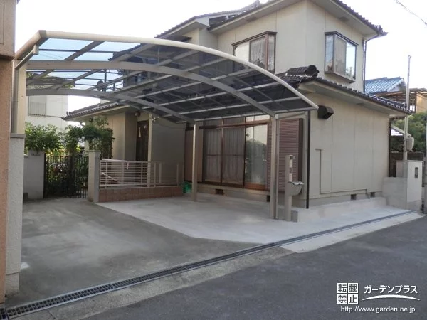 No.0853 駐車スペース拡張工事(門まわり工事含む)[施工後]