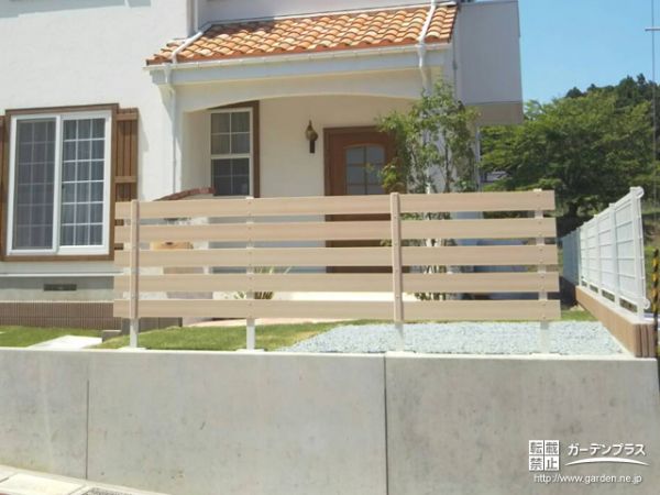 南欧風 目隠しフェンスの外構施工例一覧 外構工事のガーデンプラス
