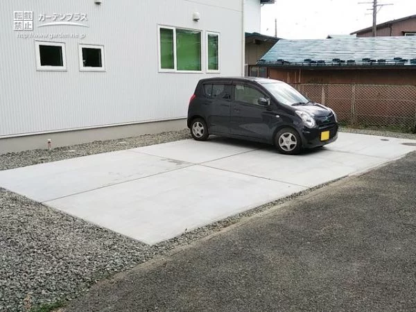 No.8576 広々とした駐車スペースをより快適にする土間コンクリート打設工事[施工後]