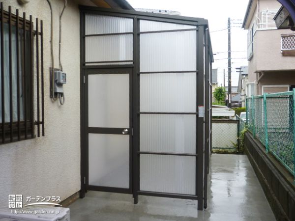 外構施工例一覧 勝手口まわり 土間コンクリート 外構工事のガーデンプラス
