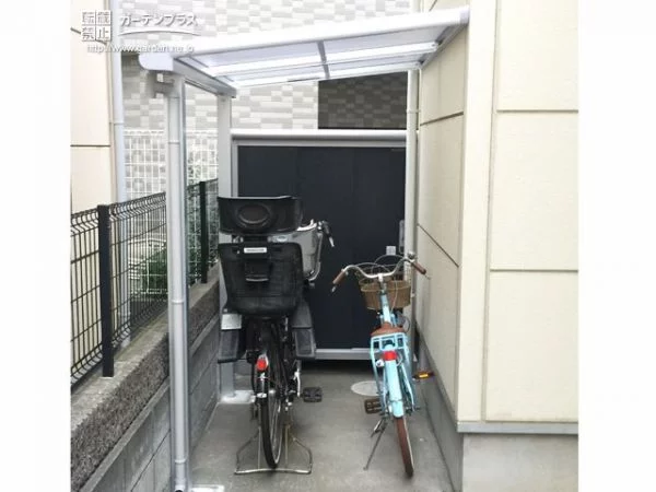No.8841 大切な自転車を錆などの劣化から守るサイクルポート設置工事[施工後]