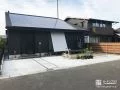 漆黒のお住まいを引き立てる格式高い和モダンデザインの新築外構一式工事