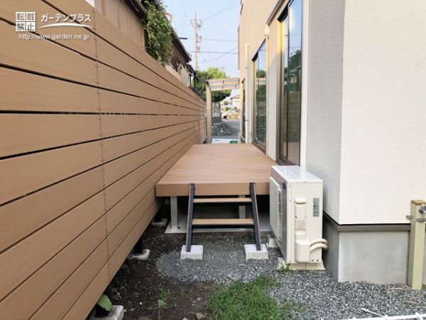 静岡県静岡市の外構施工例一覧 ウッドデッキ レンガ 外構工事のガーデンプラス