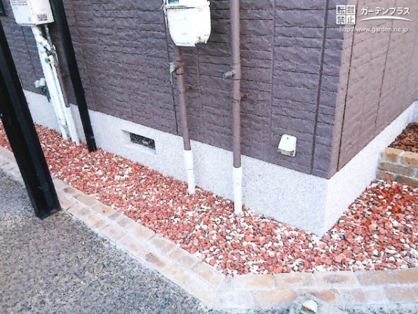 外構施工例一覧 砕石 駐車スペース 50万円まで 外構工事のガーデンプラス 外構施工例一覧 砕石 駐車スペース 50万円まで 外構工事のガーデンプラス