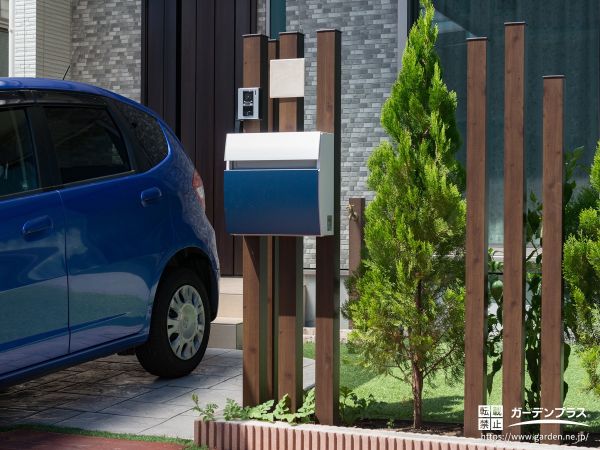 外構施工例一覧 化粧ブロック 門柱 100万円 150万円 外構工事のガーデンプラス 外構施工例一覧 化粧ブロック 門柱 100万円 150万円 外構工事のガーデンプラス
