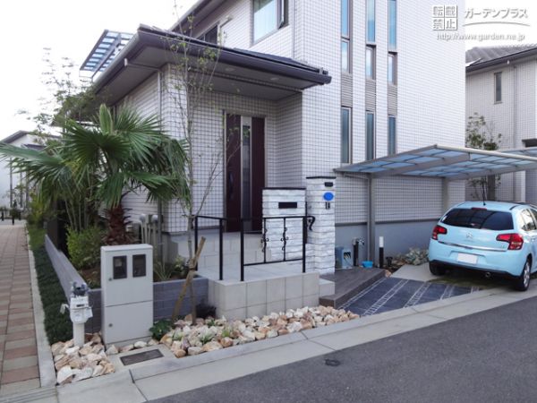 バルコニー屋根の外構施工例一覧 外構工事のガーデンプラス