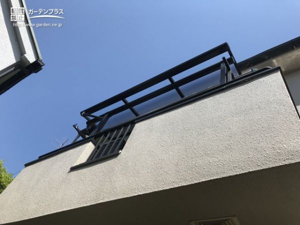 外構施工例一覧 バルコニー屋根 50万円まで 外構工事のガーデンプラス
